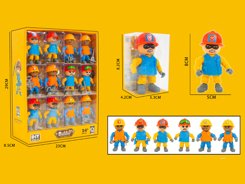 24PCS DIY Engineer
