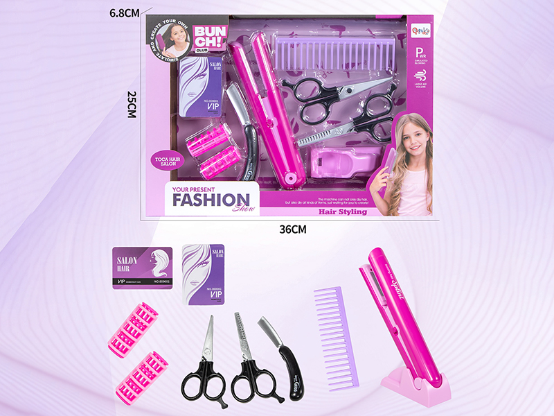 Fashion Salon Hair Straightener Set(10PCS)