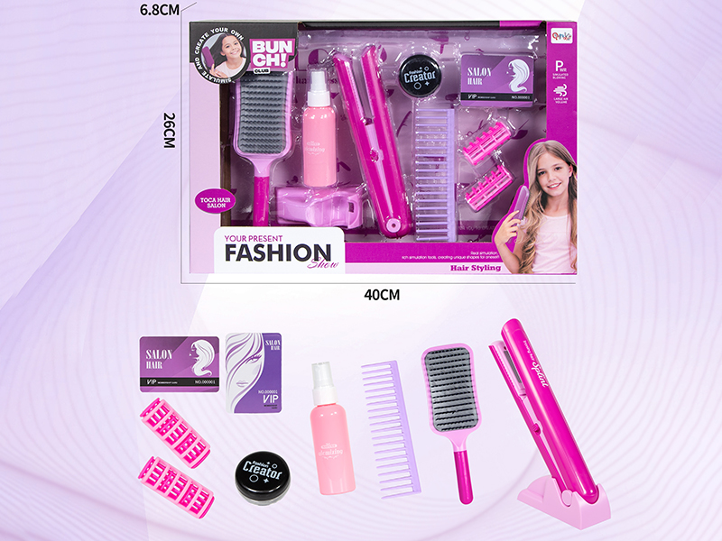 Fashion Salon Hair Straightener Set(10PCS)