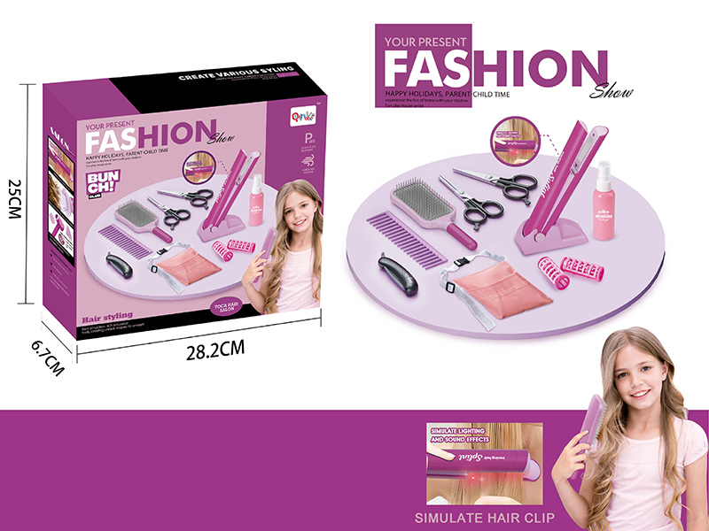 Fashion Salon Hair Straightener Set(11PCS)