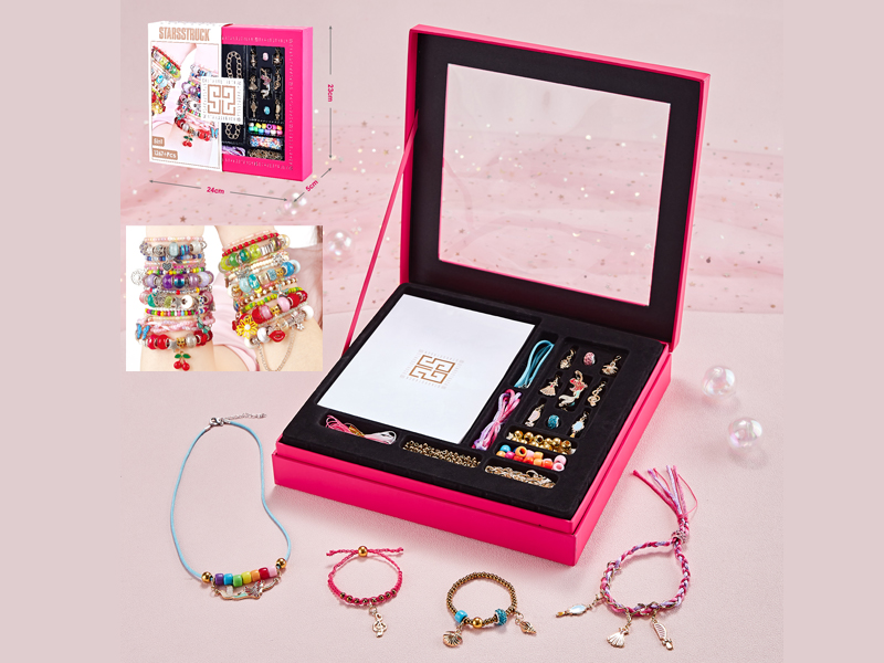 DIY Pandora Jewelry Handstring Bead Gift Box