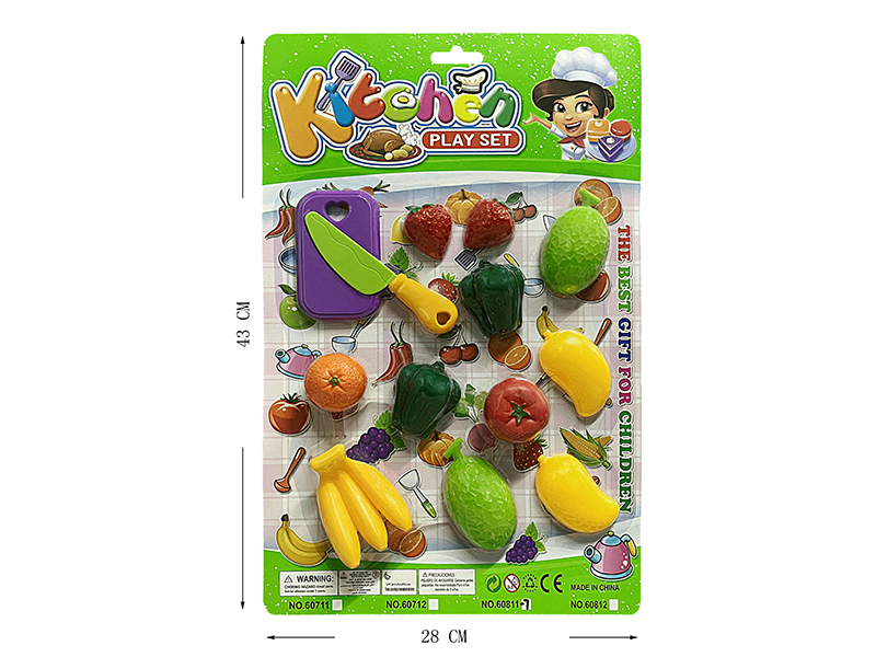 Cutting Fruits And Vegetable Set