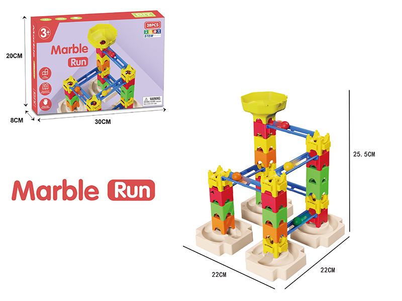 Marble Run Building Blocks 38pcs