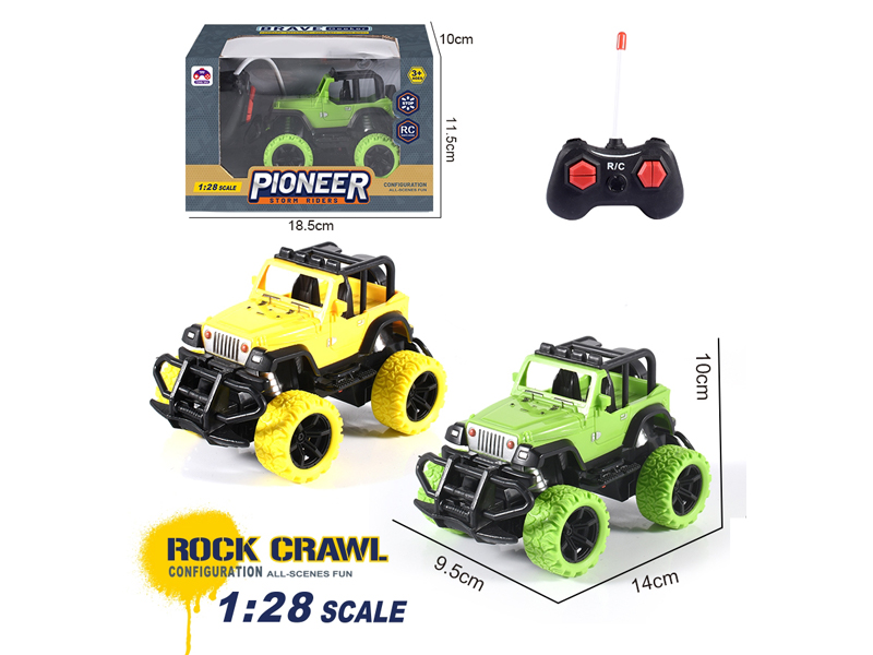1:28 R/C Simulate Wrangler Carriage
