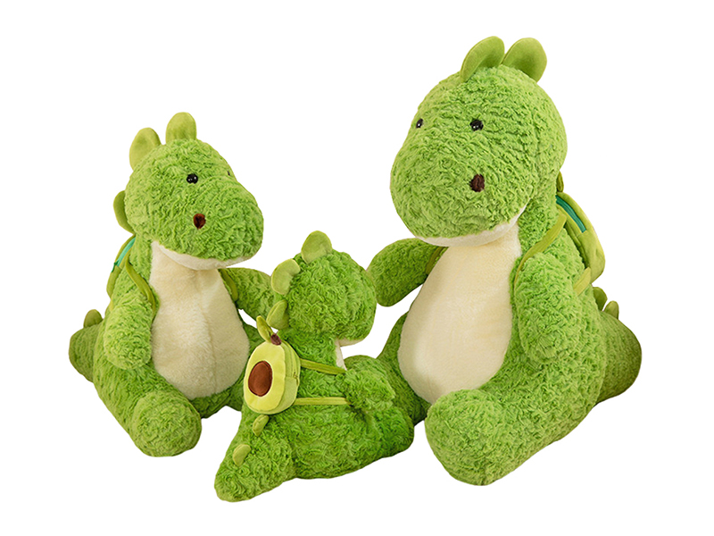 50CM Avocado Backpack Dinosaur Plush Doll