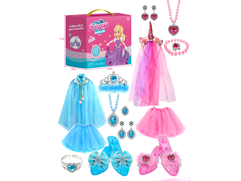 Unicorn Princess Dress Up Set