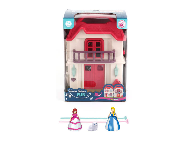 Castle Toy With Music And Light