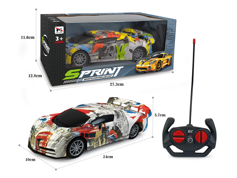 4CH R/C Bugatti Car