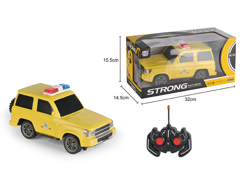 1:14 LC4 4-Channel Remote Control Police Car