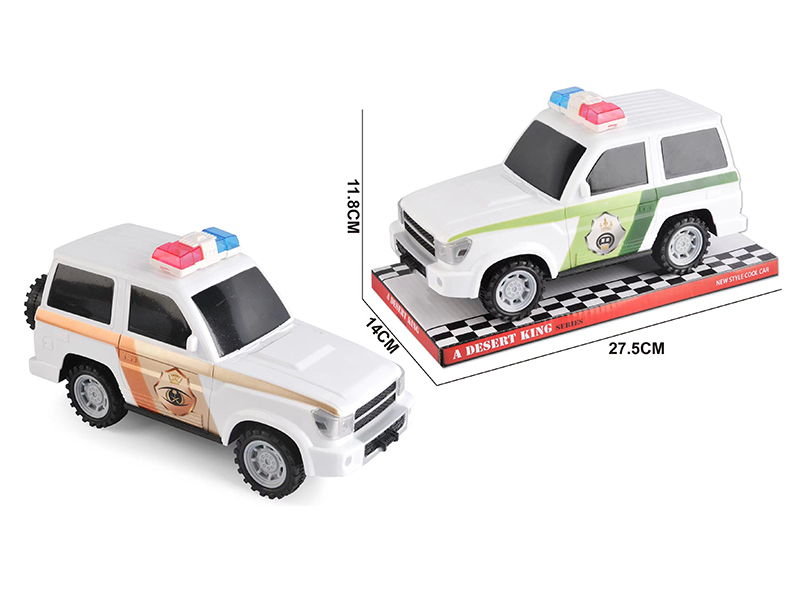 1:14 LC41 Friction Police Car