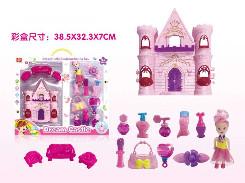 Castle Adornment Toys Play House Toys
