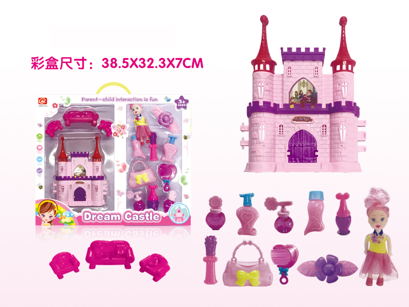 Castle Adornment Toys Play House Toys