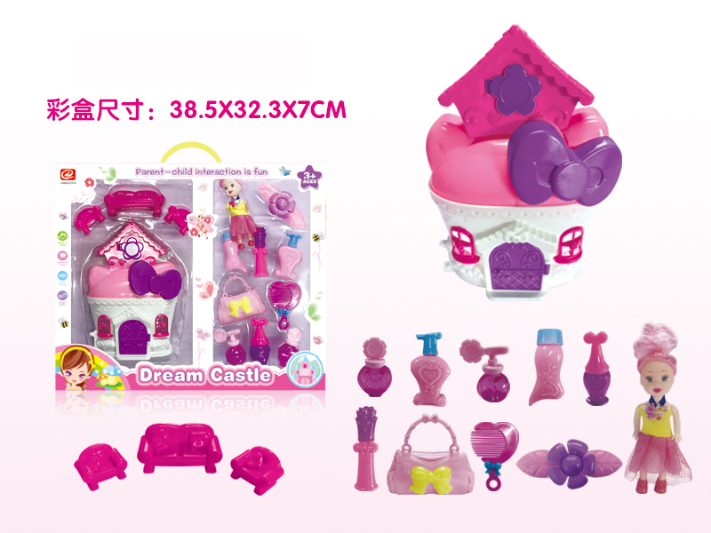 Castle Adornment Toys Play House Toys