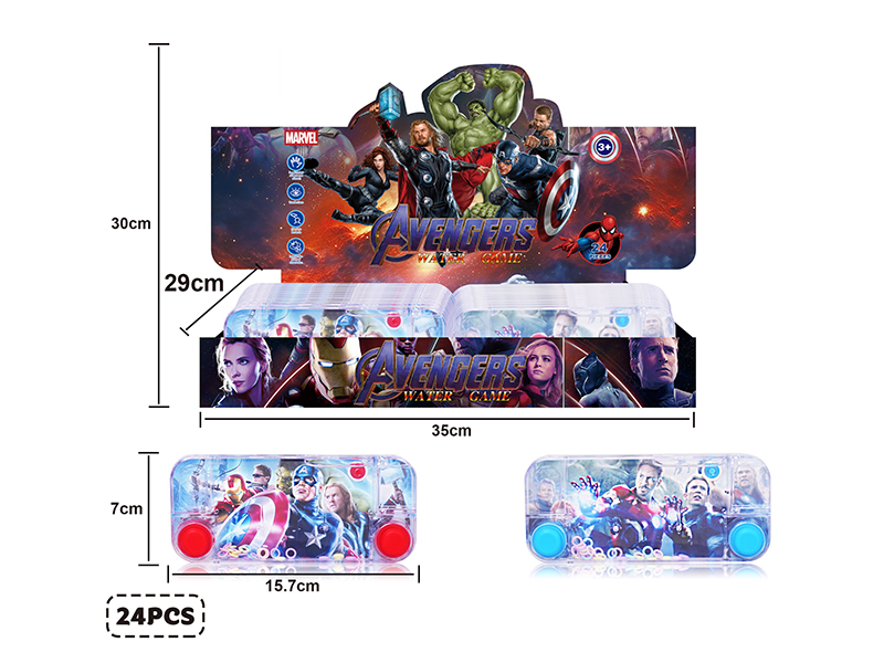 The Avengers Theme Water Game Toy(Candy Toy)24pcs