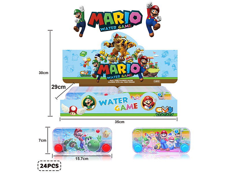 Super Mario Theme Water Game Toy(Candy Toy)24pcs