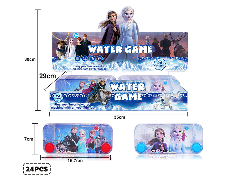 Frozen Theme Water Game Toy(Candy Toy)24pcs
