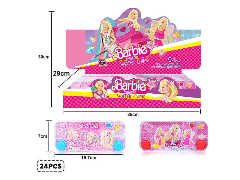 Barbie Theme Water Game Toy(Candy Toy)24pcs