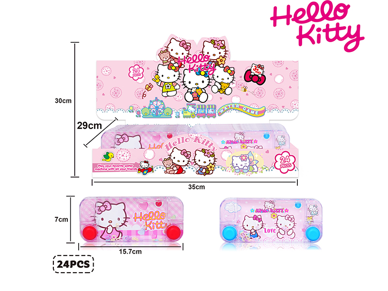 Hello Kitty Theme Water Game Toy(Candy Toy)24pcs