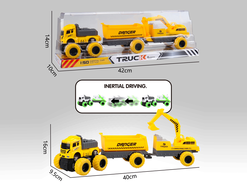 Friction Tractor Engineering ExcavatorAnd Mud Truck