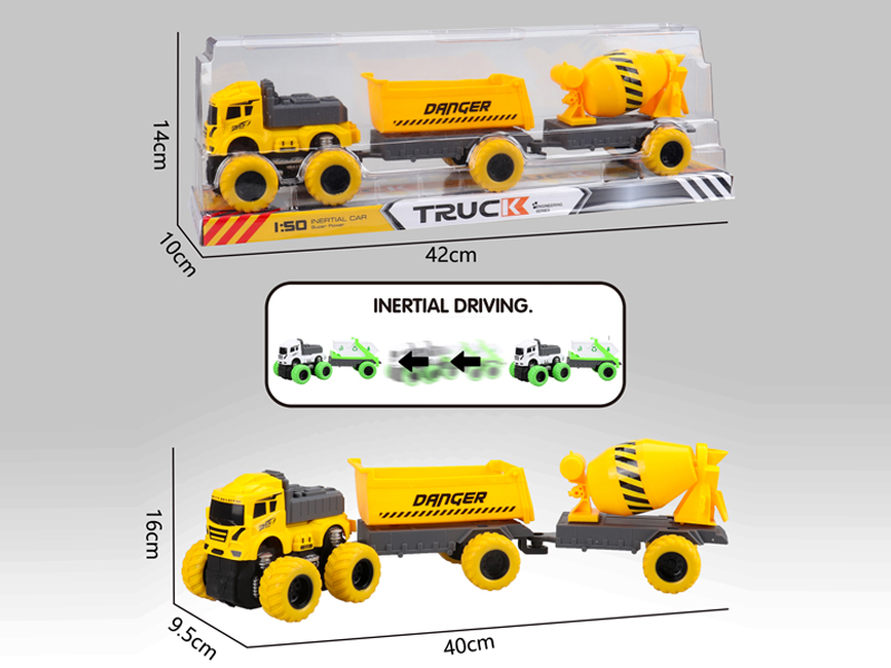 Friction Tractor Engineering Mixer TruckAnd Mud Truck