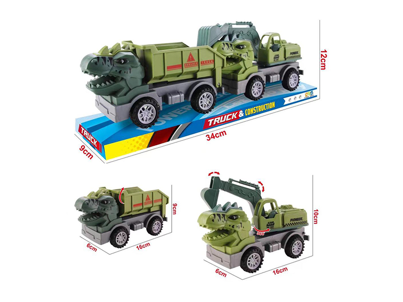 Slide Dinosaur Engineering Trucks