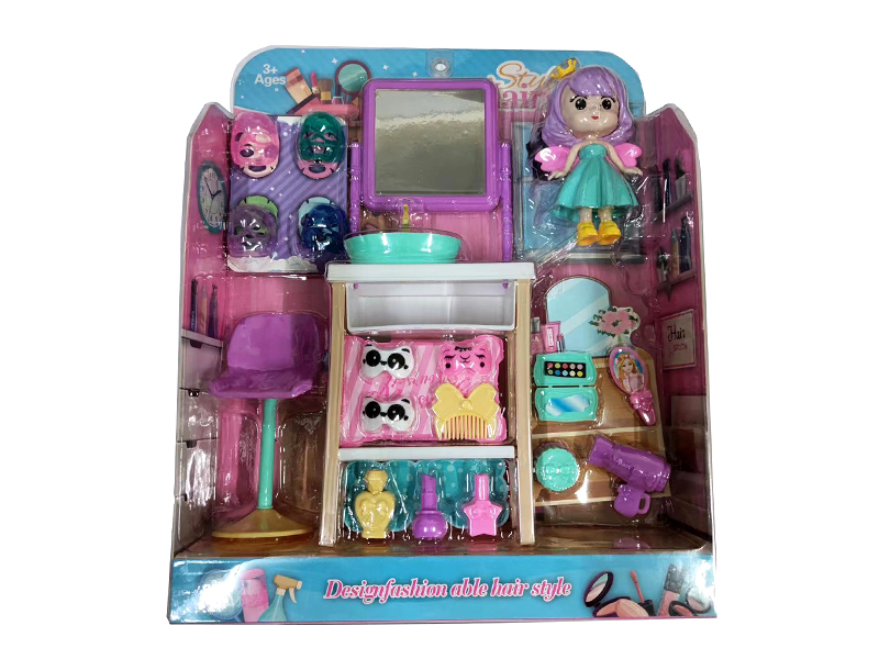 Mattel Series Themed Generous Mirror Dressing Table