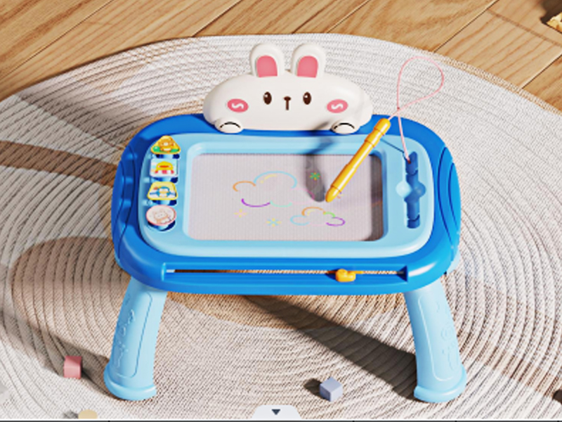 Small Blue Rabbit Writing BoardWith Leg