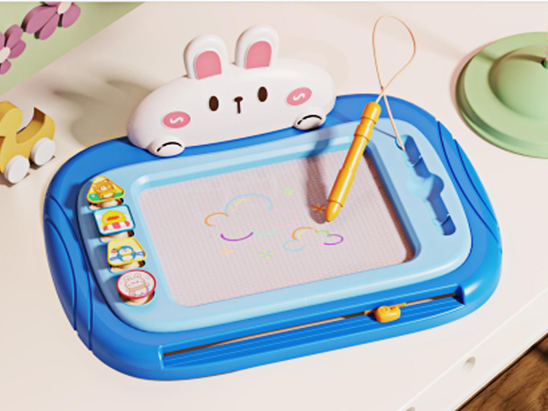 Medium Blue Rabbit Writing Board