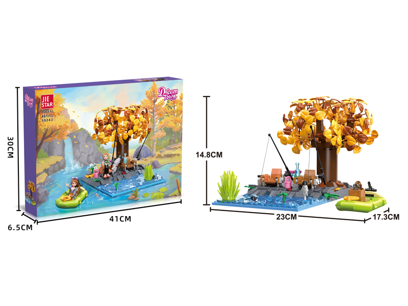 461PCS Fishing Blocks