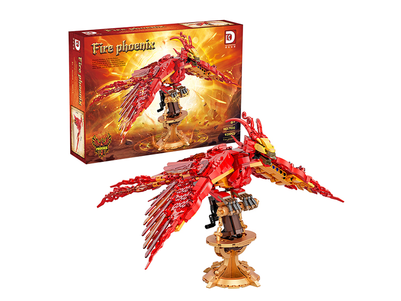 Fire Phoenix Building Block 938+PCS