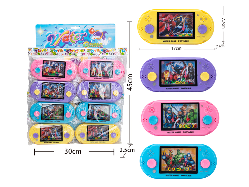 Avengers Alliance Water Game Toy(8PCS)