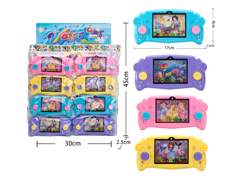 Ice And Snow Princess Water Game Toy(8PCS)