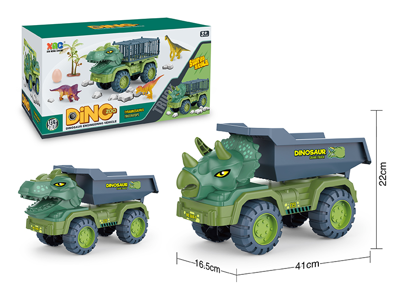 Slide Dinosaur Dump Truck