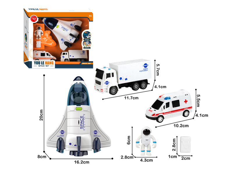 Slide Space Shuttle Toy