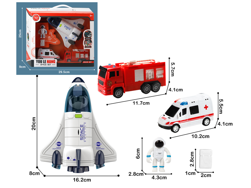 Slide Space Shuttle Toy