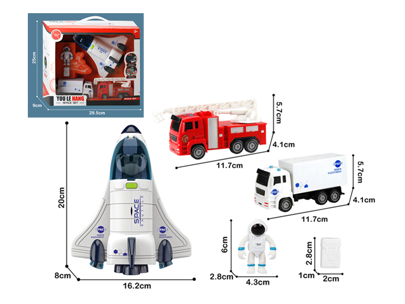 Slide Space Shuttle Toy