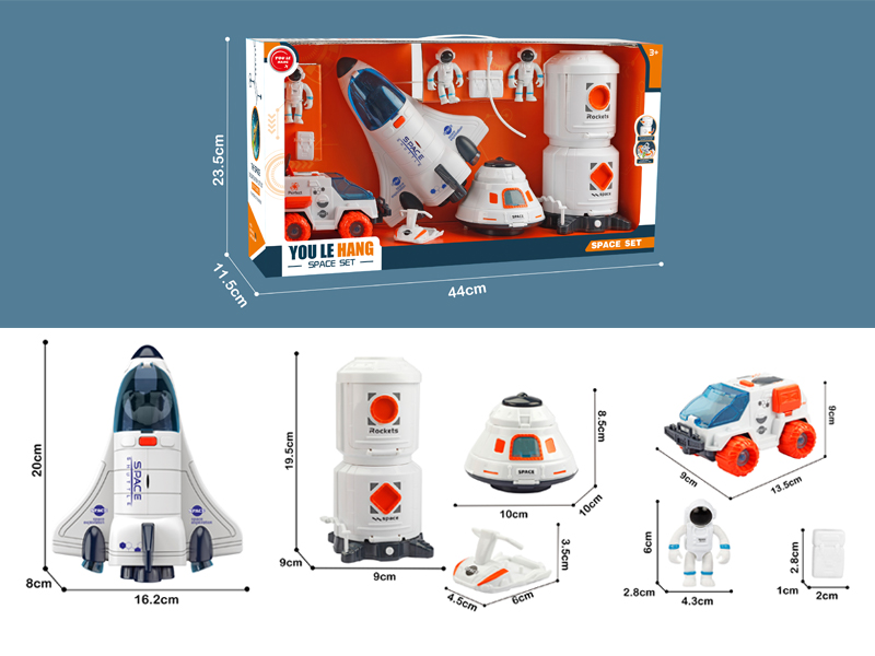 Slide Space Shuttle Toy