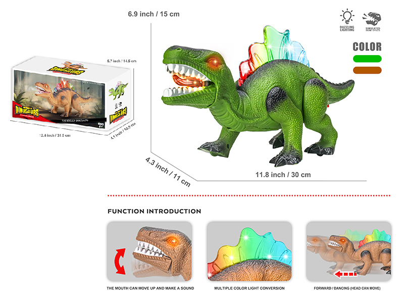 B/O Long Sailed Dinosaur