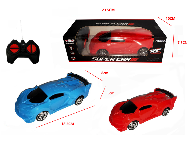 4CH R/C Bugatti With Light