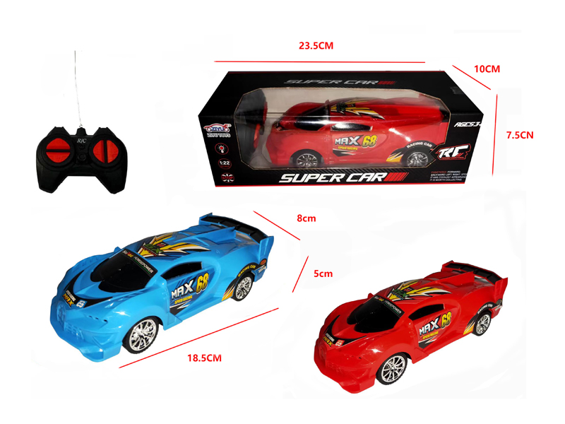 4CH R/C Bugatti With Light