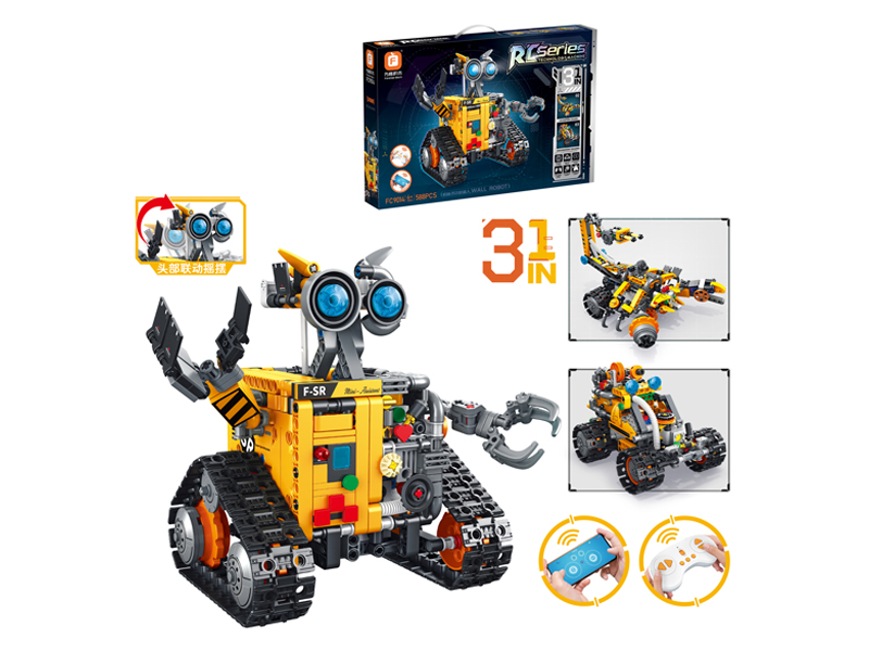 Building Blocks Of Mechanical Robots 560PCS