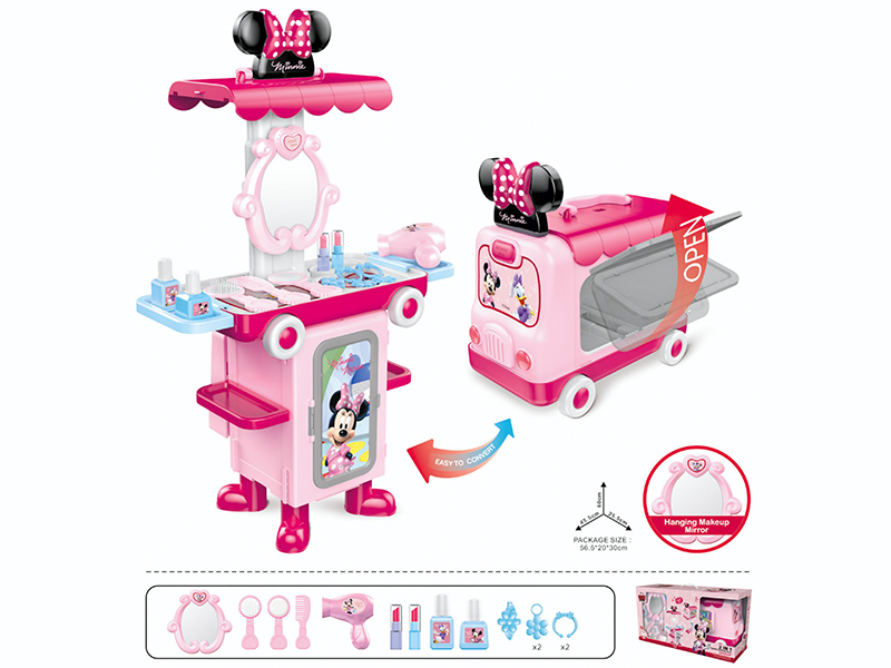 2 In 1 Minnie Dresser Transforming Bus