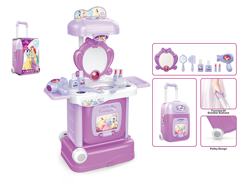 Dresser Drawbar Suitcase(Princess)