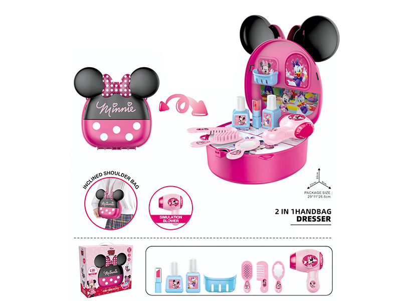2 In 1 Handbag Dresser Set(Minnie)