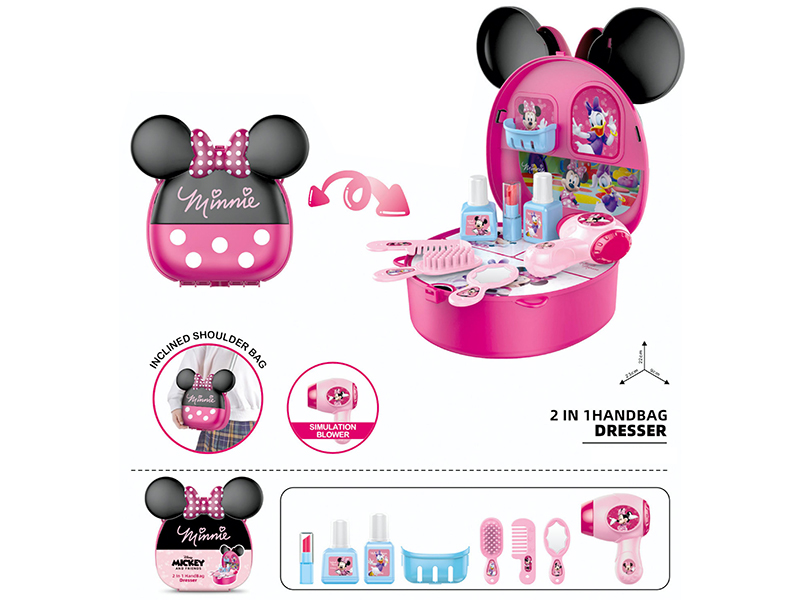 2 In 1 Handbag Dresser Set(Minnie)