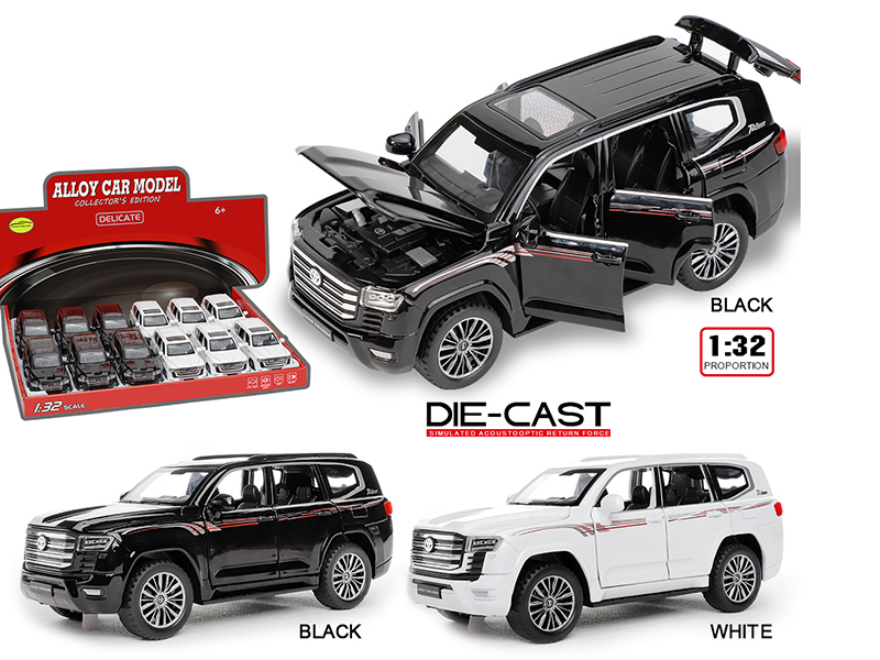 1:32 Land Cruiser LC300 Alloy Car(12PCS)