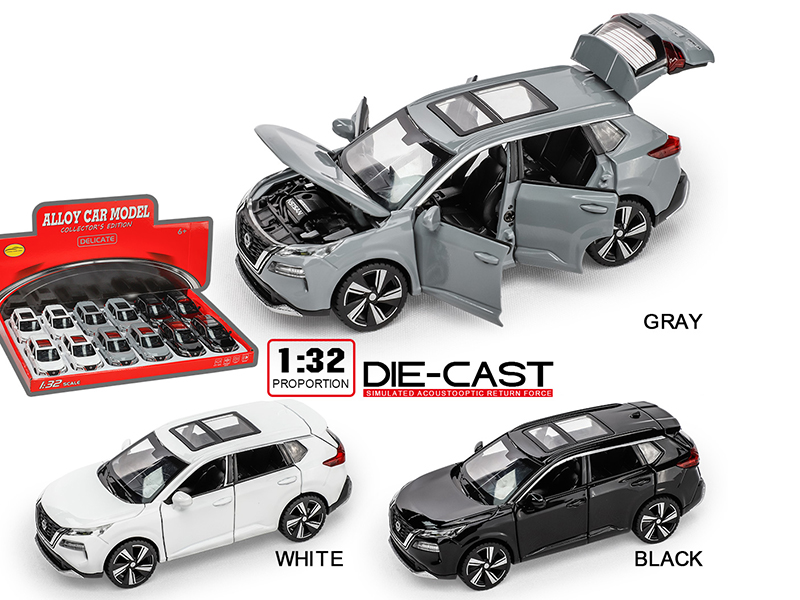 1:32 Nissan X-Trail Alloy Car(12PCS)