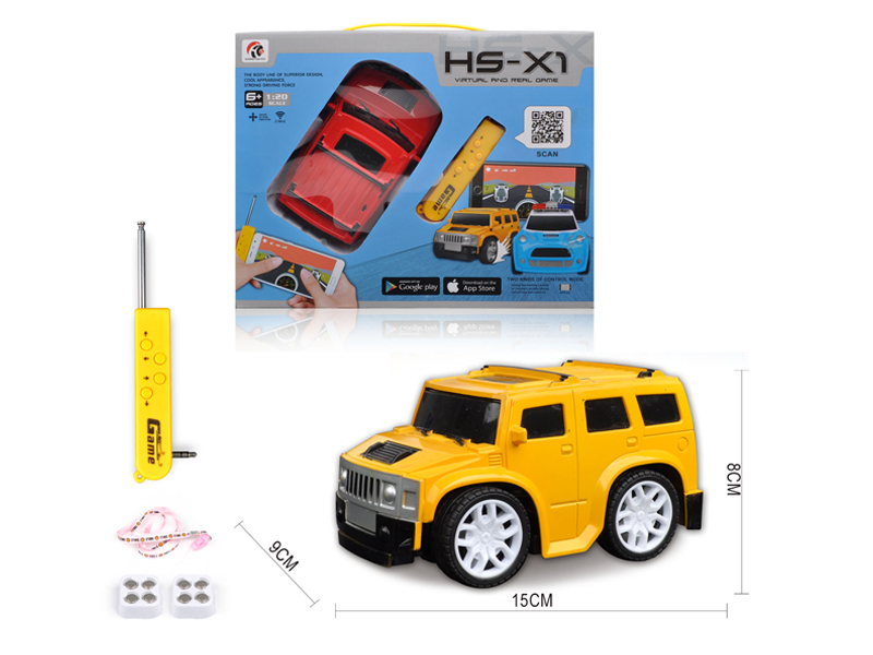 1:20 4CH R/C Q-Version Hummer Simulation Vehicle