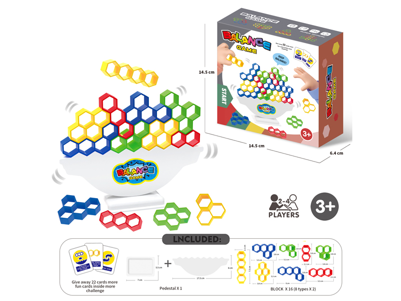 Russian Hexagonal Block Building Block(16PCS)