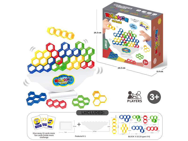 Russian Hexagonal Block Building Block(32PCS)